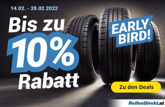 Bevor es teuer wird schon mal Reifen bestellen